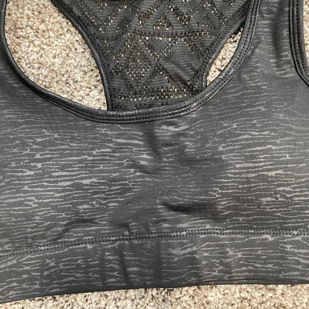Zyia Active Black Bomber Bra - Size Small - Picture 2 of 3